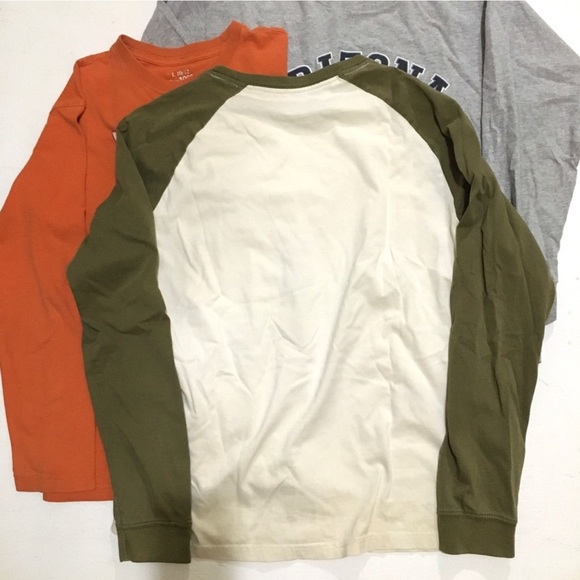 6-item Set Under Armour Athletic Black Long Sleeve & Long Sleeve Tees & Belt - Picture 12 of 16